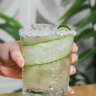 Cucumber Spiked Agua Fresca - Social Hour