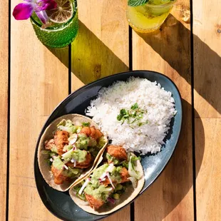 Shrimp tacos