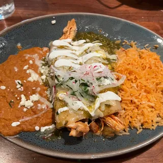 Enchiladas Verdes