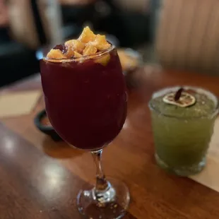 Sangria and Margarita