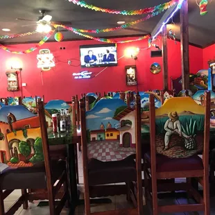 Nicely decorated.   My first time.