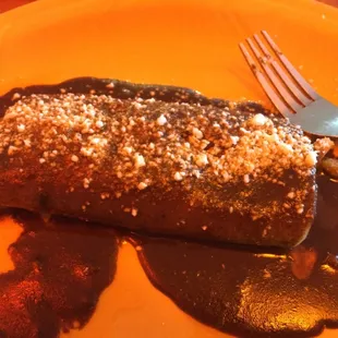 Omg enchilada mole. Still amazing
