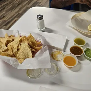 chips and salsa for an extra dollar