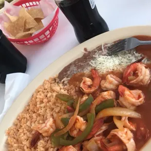 Camarones a La Diabla