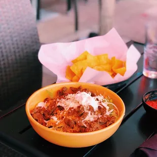 Rice bowl with steak