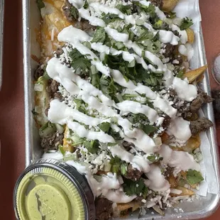 Carne asada fries