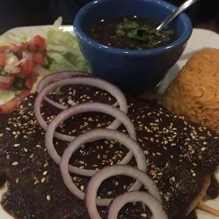 De Mole Enchiladas
