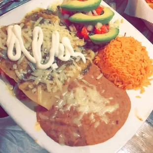 Enchiladas Verdes