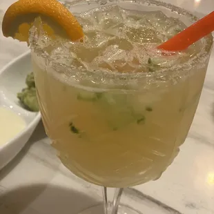 Cucumber margarita .. Refreshing so good