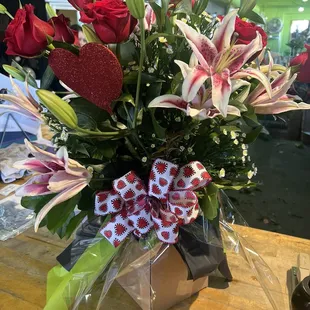 My $214 flower arrangement