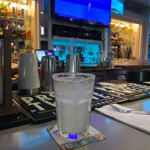 Margarita on the rocks