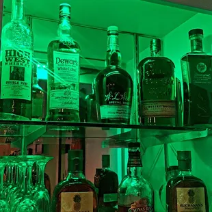 Whiskey selections and many more to add !