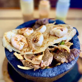 Molcajete Mar Y Tierra