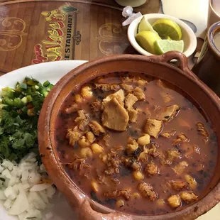 a plate of food