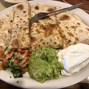 Quesadilla plate...