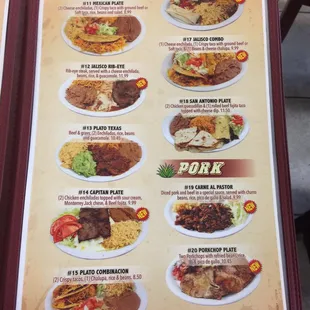 ramen and noodles, menu