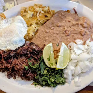 Barbacoa plate
