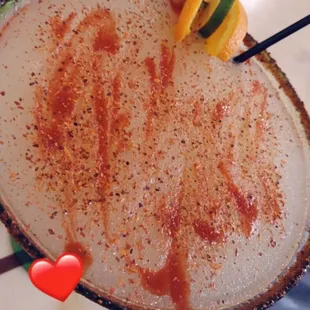 Delicious huge margarita