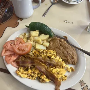 Chorizo and Egg Plate ( with extras). Delicious!!!!