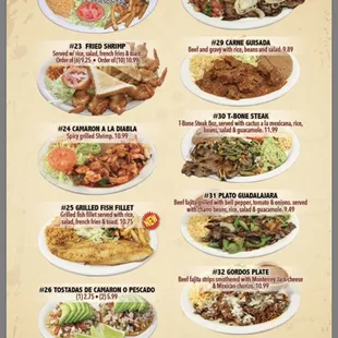 ramen and noodles, menu