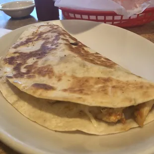 Chicken quesadilla