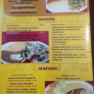 menu, burritos and wraps