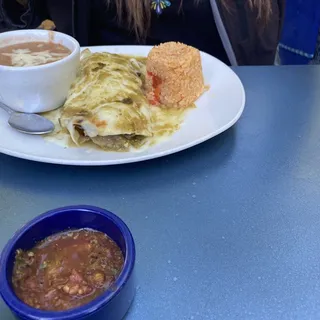 Chile Verde Burrito