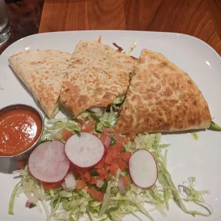 Seafood Quesadilla