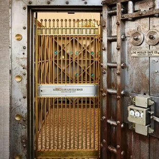 Old bank vault that has been converted to the Tequila Room