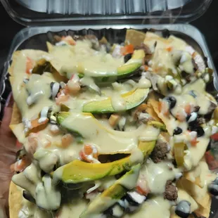 Steak nachos. 10 out of 10, definitely recommended