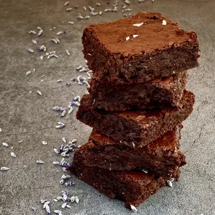 Lavender Brownies