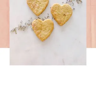 Lavender lemon cookies