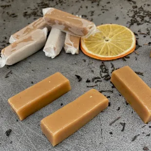 Earl Grey &amp; Blood Orange Caramels