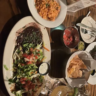 Pinto & Green Chile Tostadas