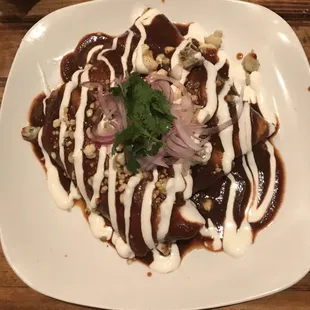 Chicken Mole Enchiladas