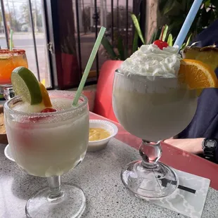 Margarita &amp; pina colada