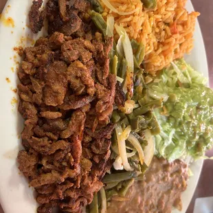 a plate of food