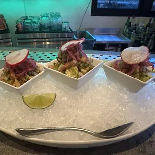 Ceviche Sampler