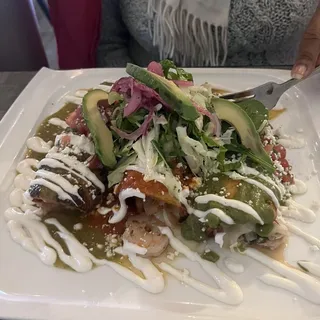 Trio de Enchiladas del Mar