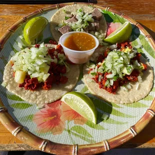 Lengua Taco  Al Pastor Taco