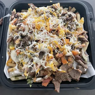 Carne asada fries