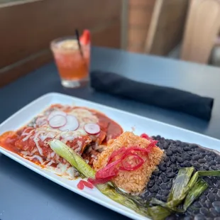 Enchiladas Combo