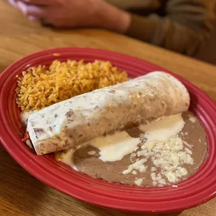 Beef burrito