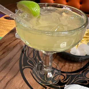 Happy hour margarita 5.00