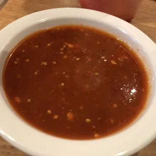 House made hot sauce!