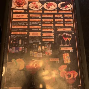 menu 1/6/24
