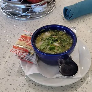 Fruit cup sized soup change