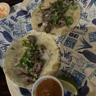 Soft shell taco