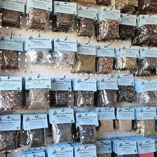 Lots of tea for sale