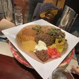 Combo plate